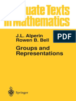 Groups and Representations