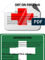 A REPORT ON FIRST AID.pptx