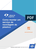 Reciclagem de Plástico PDF