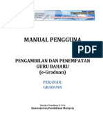 Manual Pengguna Graduan