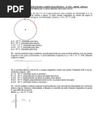 2017 10 17 Fisica Lista de Exercicios de Campo Magnetico PDF