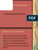 Management of Financial Institutions: Development Banks