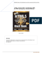 HTML 5 Black Book Covers Css 3 Javascript XML XH PDF