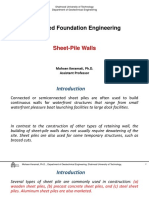 Lec 9 - Sheet-Pile Walls