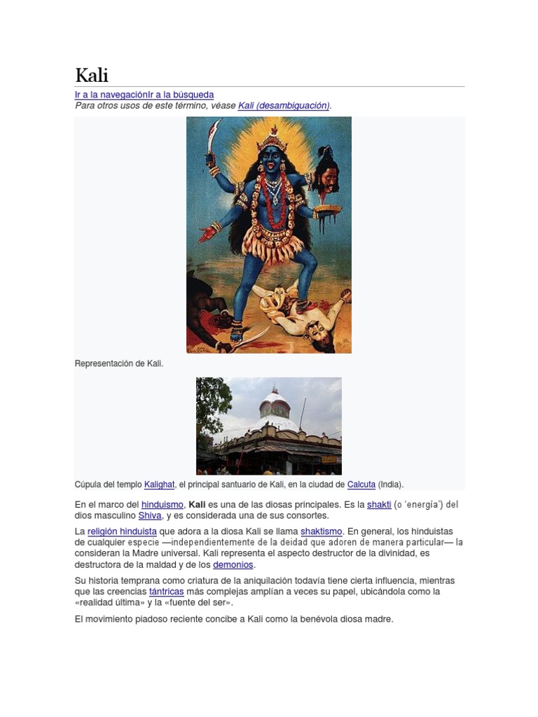 Kali | PDF | Kali | Jainismo