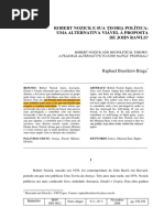 ROBERT NOZICK E SUA TEORIA POLÍTICA UMA ALTERNATIVA VIÁVEL A PROPOSTA  DE JOHN RAWLS, Raphael Brasileiro Braga