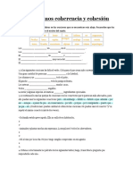 Ejercitamos Coherencia y Cohesión