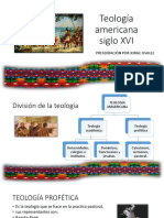 Teología Americana Siglo XVI