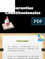 Garantías Constitucionales