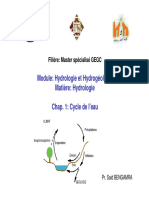 1 Cours Hydrologie Cycle Eau