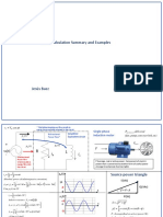 Power Calculation Summary and Examples