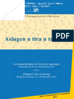 Aslugen N Tira N Tmaziɣt - HCA 2012 - PDF 81 Pages