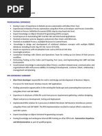 Blueprism Developer Resume1 PDF