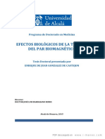 Efectos Biologicos de La Terapia Del Par Biomagnetico