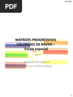 Matrizes Progressivas Coloridas de Raven
