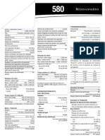 Retroescavadeira CASE 445T/M3: especificações técnicas completas