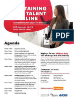 PRMA WC-Sustaining The Talent Pipeline-Agenda