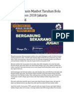 Tips Bermain Maxbet Taruhan Bola Asian Games 2018 Jakarta Palembang