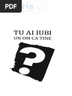 Tu Ai Iubi Un Om Ca Tine - Cristi Grosaru PDF