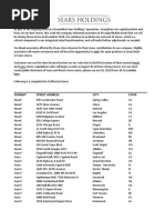 Download Store Closing List by Steve Hawkins SN386839986 doc pdf