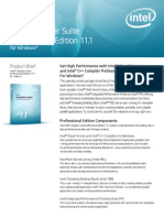 Intel® Compiler Suite Professional Edition 11.1: For Windows