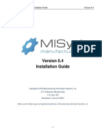 MISys Installation Guide 6-4-2018