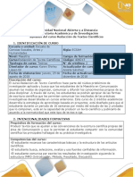 Syllabus Del Curso de Redacción de Textos Científicos