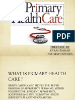 Essential Primary Healthcare: First Point of Contact