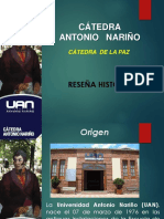 7. Reseña Histórica de La Universidad Antonio Nariño