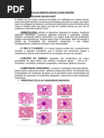 5- Células Hematológicas e Suas Funções