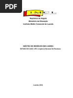 Gestão de Resíduos Em Luanda