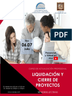 Liquidacion y Cierre de Proyectos PDF