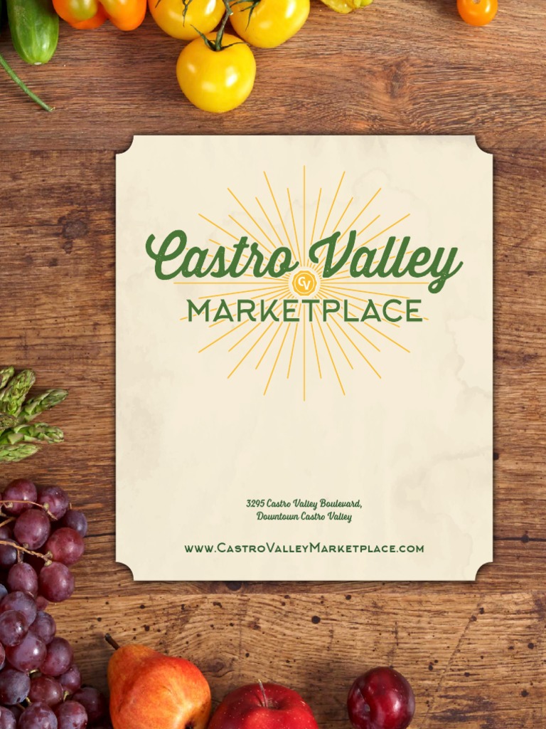 Castro Valley Marketplace Storybook PDF Grocery Store San