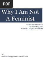 Why I M Not A Feminist PDF