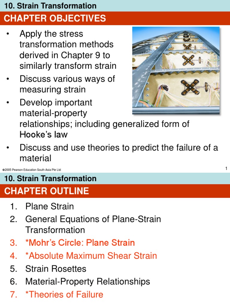Strain Transformation in Materials Mechanics | PDF | Deformation ...