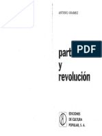 Antonio Gramsci - Partido y Revolución