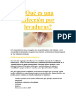 Qué Es Una Infección Por Levaduras