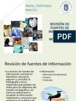 Presentacion y Revision de FUENTES DE INFORMACION