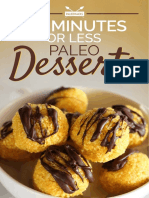 10 Minutes or Less Paleo Desserts