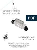 IntelliChlor Owners Manual Version 3 Units After Nov 2011 English PDF