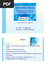 Download Introduction to Hydroinformatics - presentation for UNESCO-IHE students v16 by solomatine SN38685899 doc pdf