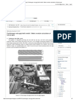 Machining - Perhitungan Roda Gigi Helik Metrik