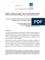 La Invención Del Ciudadano y Las Fronteras Entre Estado(s) y Nación(Es) - Urquiza