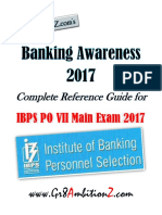 Banking Awareness 2017 Reference Guide For IBPS PO VII PDF