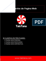 Propuestas de Pagina Web