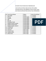 8.1.3.1 Lampiran Waktu Pelaporan Hasil Pemeriksaan