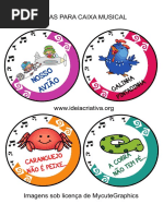 Figuras Para Caixa Musical
