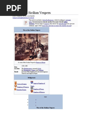 War of the Sicilian Vespers