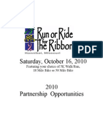 Run or Ride for the Ribbon Sponsorship Packet