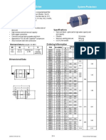 Ek Liquid Line Filter Drier and Capacity Table PDF